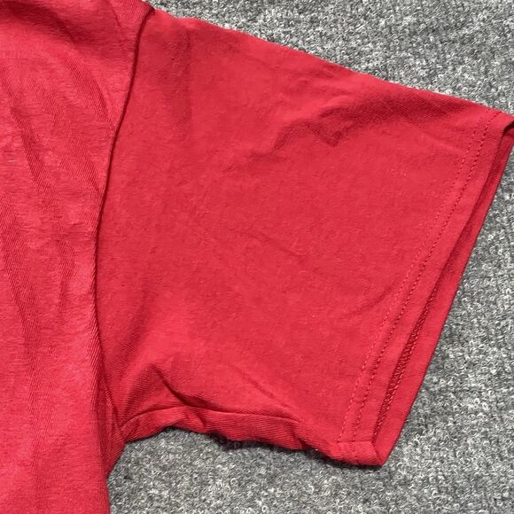 Atlanta Falcons Shirt Mens XL Red Majestic NFL Super Bowl LI 51 Destination New - Picture 5 of 13